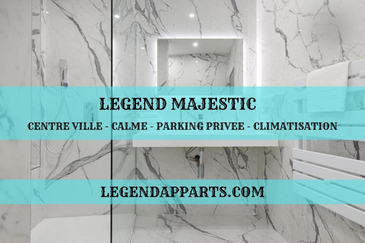 Legend Majestic - Parking Prive- Climatisation - Gare - Centre Ville Mâcon Exterior foto